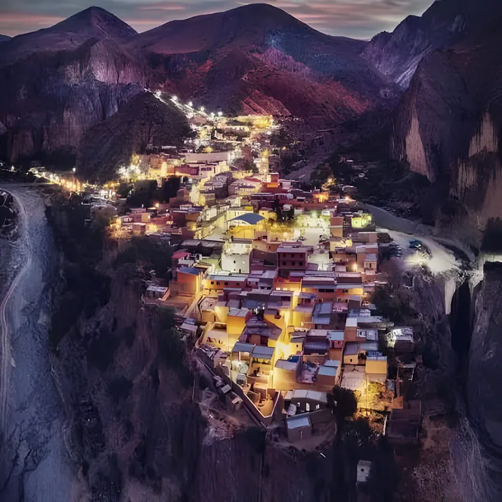 Iruya de noche (imagen ilustrativa)